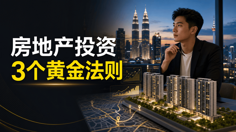 第一次投资马来西亚房产,先检查这 3 件事