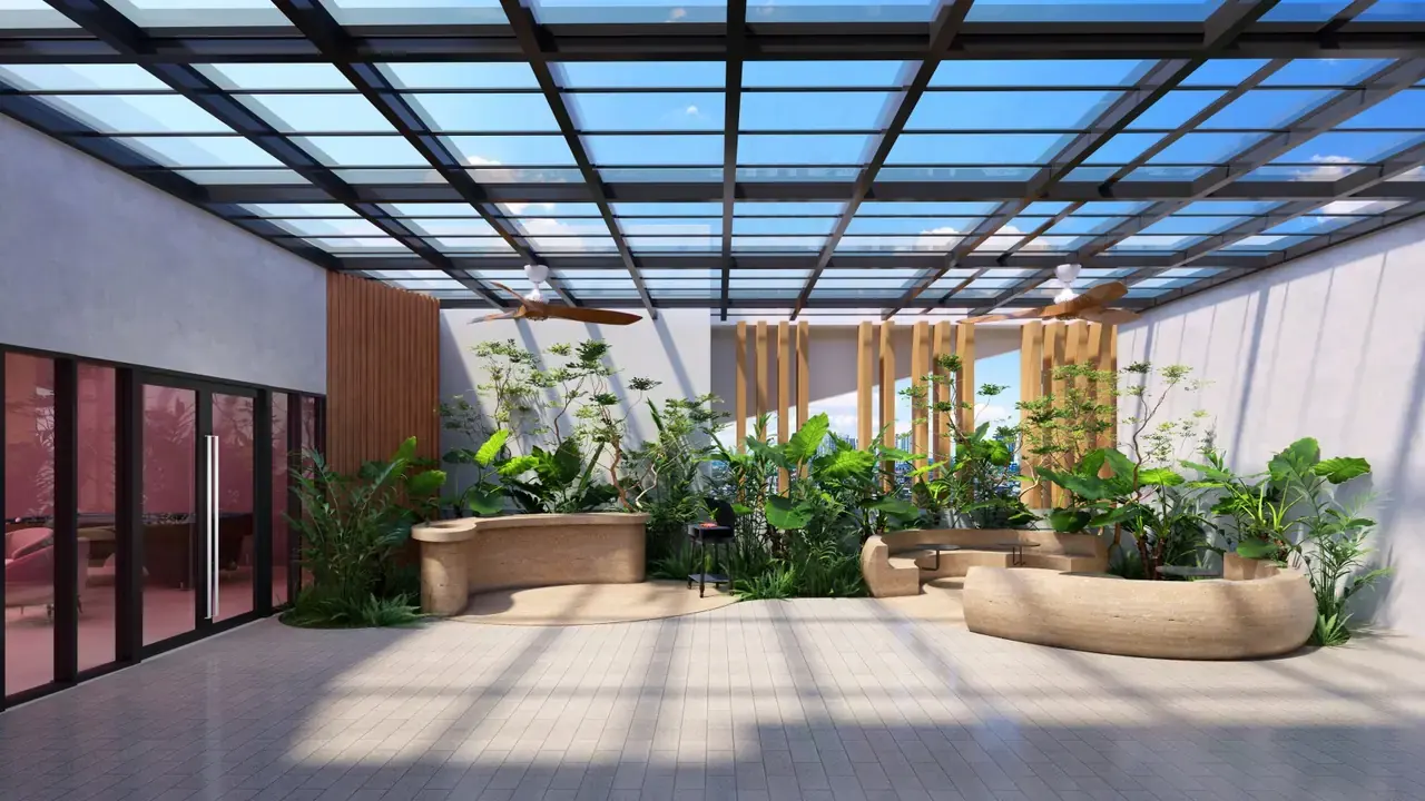 Sky Biophilic BBQ