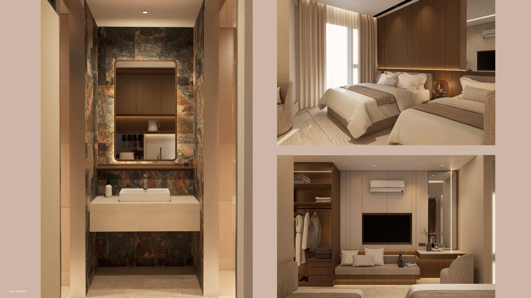 Walnut Elegance interior concept